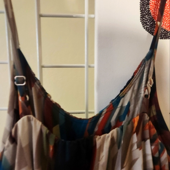 S Twelve Fall Maxi Dress Size Large - Picture 7 of 8